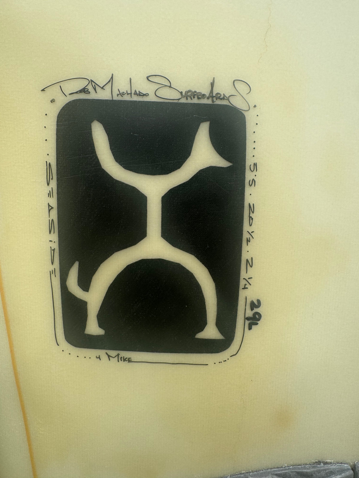 5'5 Rob Machado Hand Shape| Seaside | PU/Poly | Futures