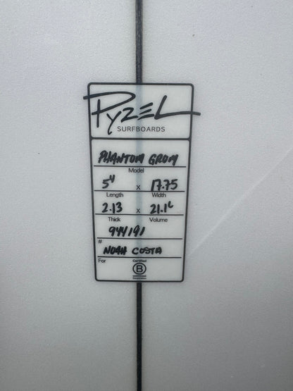 5'4 Pyzel | Phantom Grom | PU/Poly | Futures