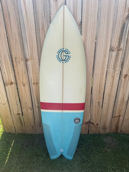 5'4 SMITH Shapes | Rocket Fish | PU/Poly | FCS2