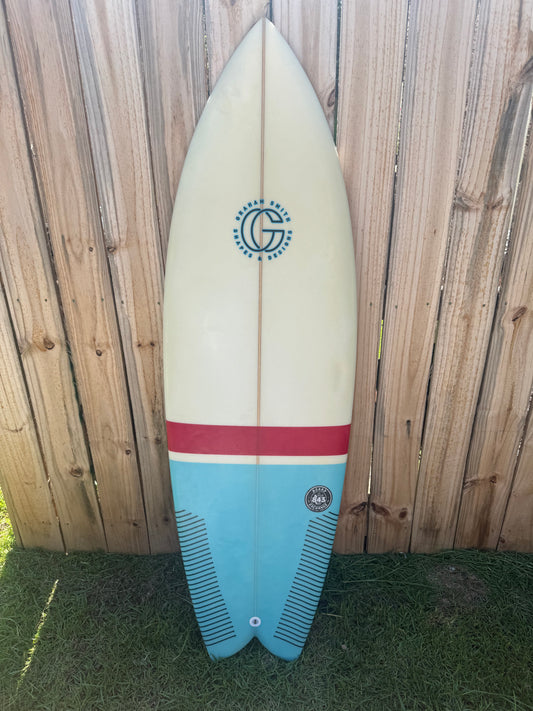 5'4 SMITH Shapes | Rocket Fish | PU/Poly | FCS2