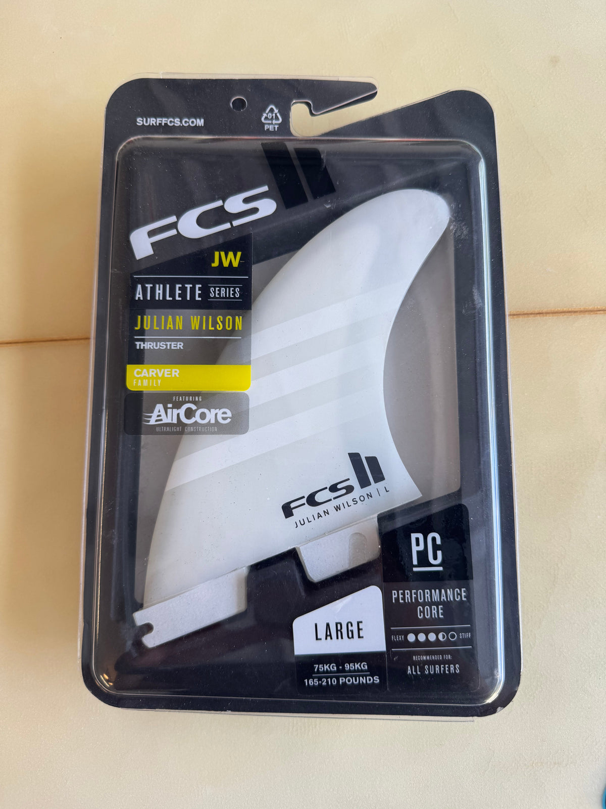 FCS2 | Julian Wilson Thruster Set | Large (NEW)